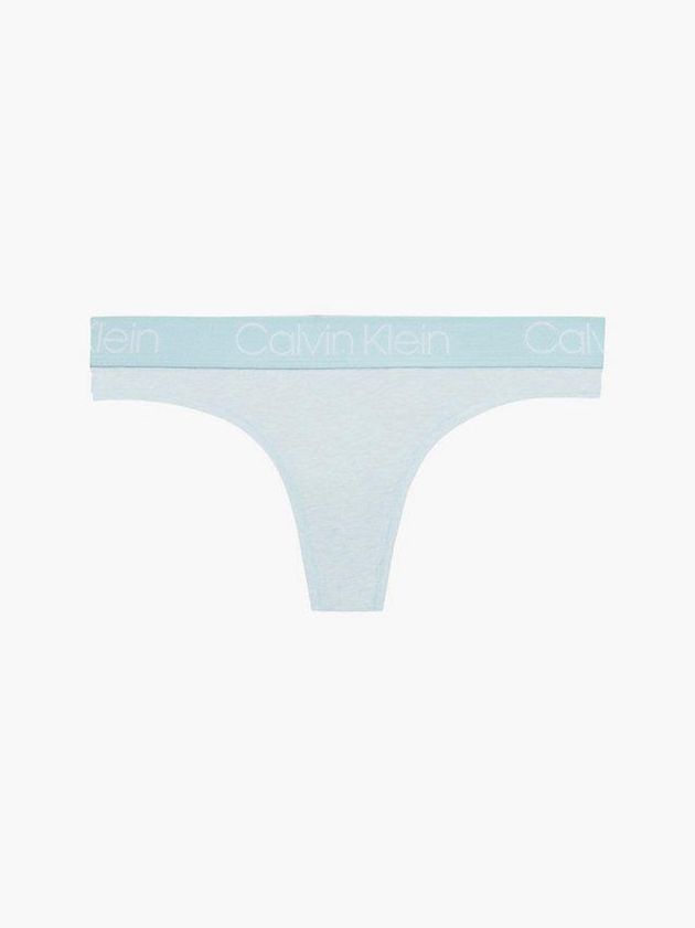 Calvin Klein USA Body Womens Thong Blue 1783295-LM